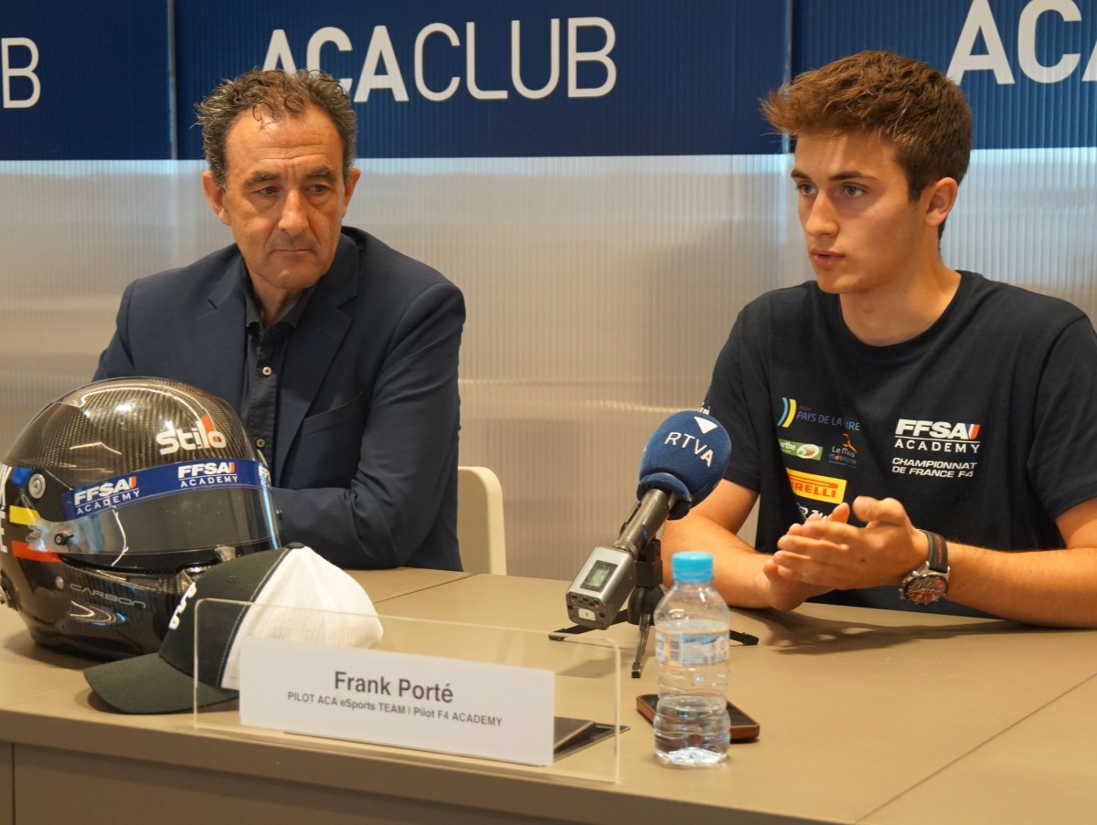 Frank Porté marca un temps de TOP 5 al campionat francès de FFSA F4